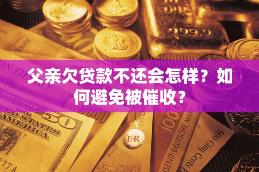武汉父亲欠贷款不还会怎样？如何避免被催收？