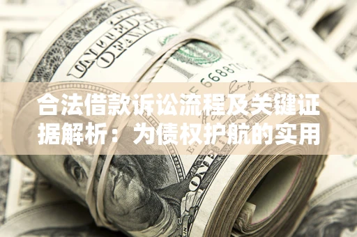 武汉合法借款诉讼流程及关键证据解析：为债权护航的实用指南