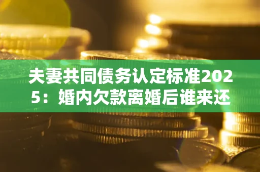 武汉夫妻共同债务认定标准2025：婚内欠款离婚后谁来还？
