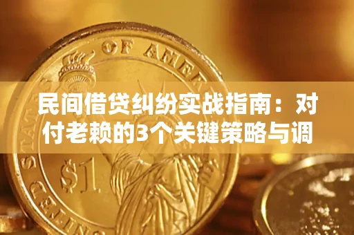 武汉民间借贷纠纷实战指南：对付老赖的3个关键策略与调解盲区解析