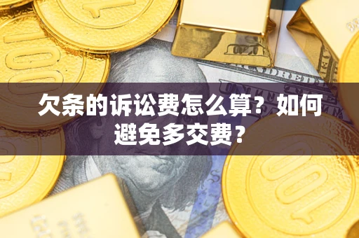 武汉欠条的诉讼费怎么算？如何避免多交费？