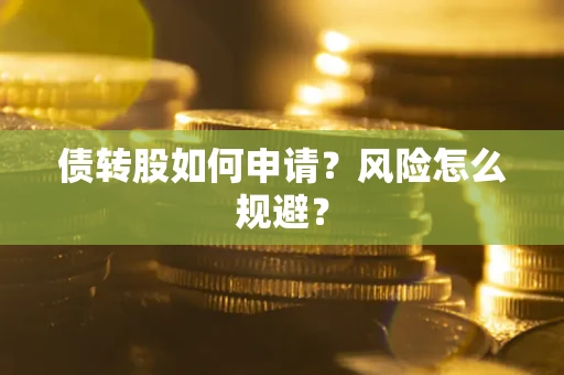 武汉债转股如何申请？风险怎么规避？