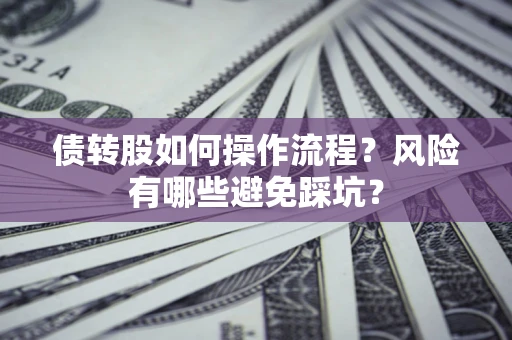 武汉债转股如何操作流程?风险有哪些避免踩坑? 武汉债转股如何操作流程?风险有哪些避免踩坑?