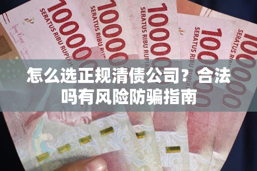 武汉怎么选正规清债公司？合法吗有风险防骗指南